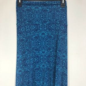 NWT xl lularoe maxi skirt